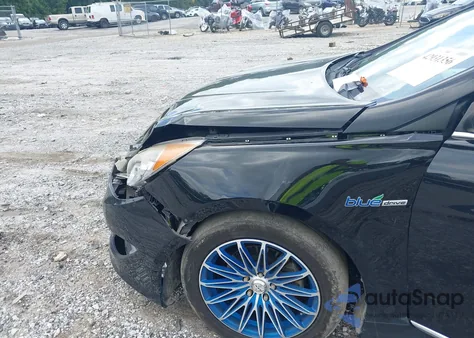 2013 Hyundai Sonata Hybrid Limited из США, поврежденный, VIN KMHEC4A48DA100669